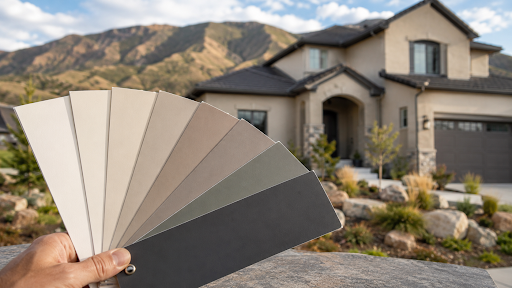What are the trending colors for herriman exteriors.
