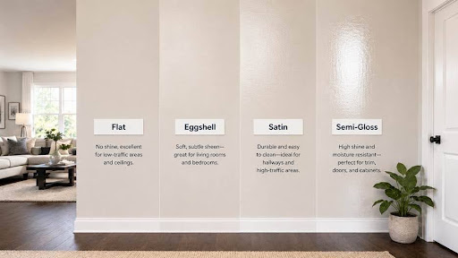 Which paint finish last longest for families in herriman.
